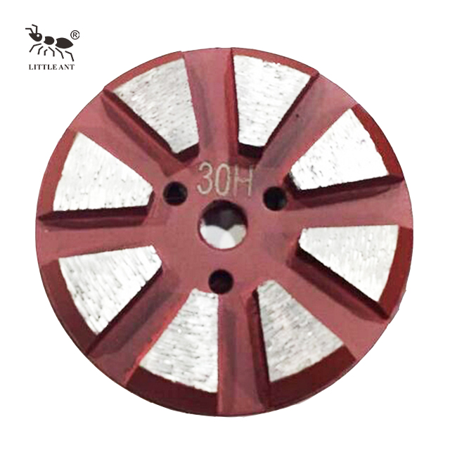 Metal Grinding Plate 8 Gears for Concrete Triangle Gear Dry And Wet Use Coarse